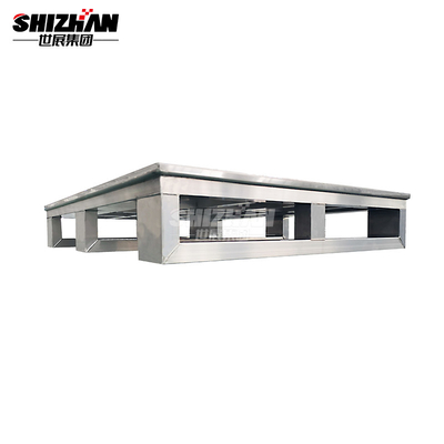 Heavy duty rack system Pallet 1200x1200 Dynamic 2 Ton Solid Support Bottom Material