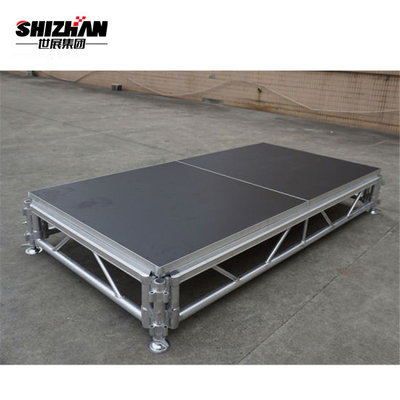 1.22*1.22m Aluminum Stage Platform Event Truss 18mm Plywood Design Display