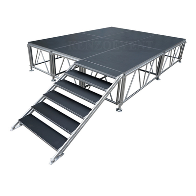 1.22*1.22m Aluminum Stage Platform Event Truss 18mm Plywood Design Display