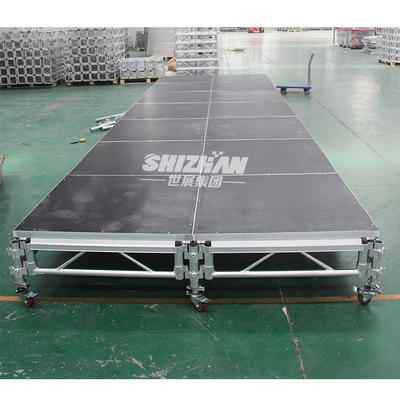 Free Design Concert Light Aluminum Stage Platforms Portable For Wedding