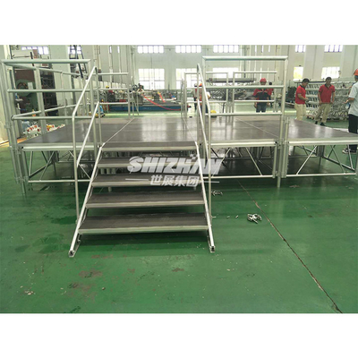 Free Design Concert Light Aluminum Stage Platforms Portable For Wedding