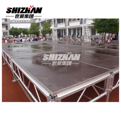 Free Design Concert Light Aluminum Stage Platforms Portable For Wedding