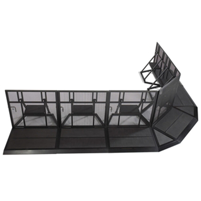 Aluminum Concert Stage Barricades Flood Barrier Factory Event