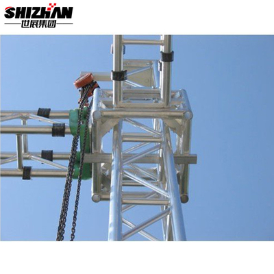 Free Design Display Aluminum Light Truss Alloy Exihibition Truss Lighting With Corner Box
