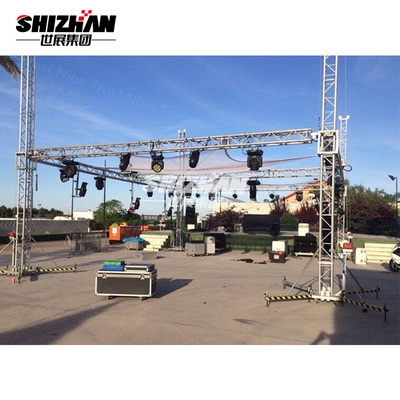 Light Spigot Square Truss Section Aluminum Spigot Truss Steel Roof Trusses