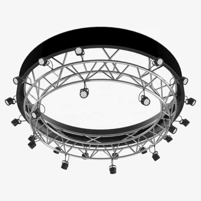 Design Semi Circle Roof Truss With DJ Circle Lighting Truss Systems Outdoor