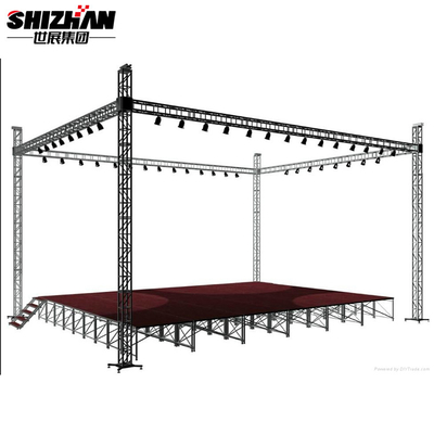 F34 Square Truss Dj Booth Aluminum Spigot Truss System