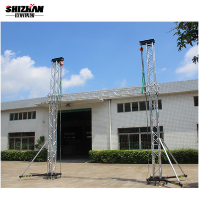 Square Lightweight Lighting Truss Bolt Type Stage Lighting Scaffolding