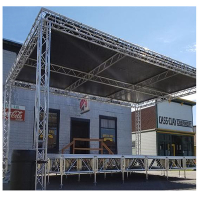 Easy Assemble Concert Outdoor Stage Canopy 750kgs/M2 TUV Certified