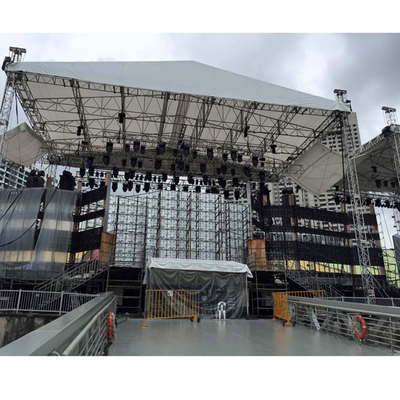 Aluminum Lighting Square Bolt Truss Manufactures System For Event