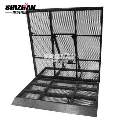 Heavy Duty Portable Stage Black Aluminum steel Crowd Barrier