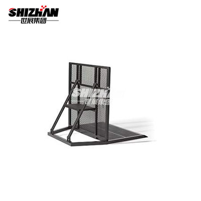 Heavy Duty Portable Stage Black Aluminum steel Crowd Barrier