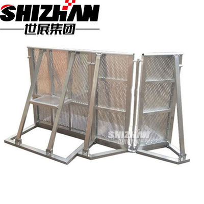 2.5x1.2m Concert Crowd Control Barriers Aluminum Barricade