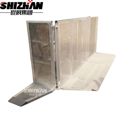 2.5x1.2m Concert Crowd Control Barriers Aluminum Barricade