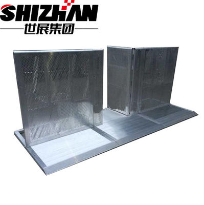 2.5x1.2m Concert Crowd Control Barriers Aluminum Barricade