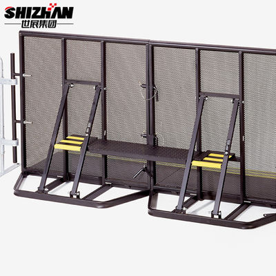 Event Folding Temporary Crowd Control Fencing Security Steel Barricade