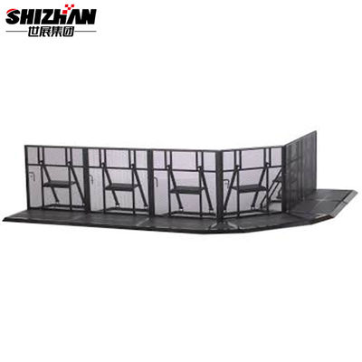 Event Folding Temporary Crowd Control Fencing Security Steel Barricade