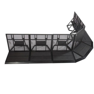 2.2x1m Concert Crowd Control Barriers Metal Stage Barricade