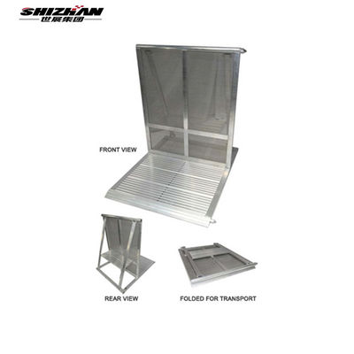 Heavy Duty Concert Crowd Control Barriers Galvanized Safety Barricade Fence