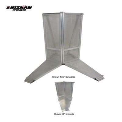 Heavy Duty Concert Crowd Control Barriers Galvanized Safety Barricade Fence