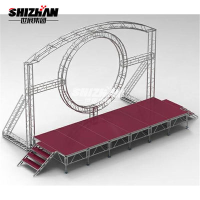 Frame Aluminum Circle Truss Structure Light Triangle truss Event