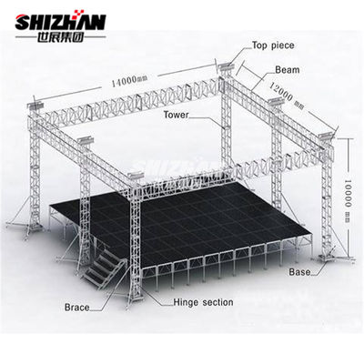 400mm Aluminum Square Spigot Truss Frame Square Truss Manufactures