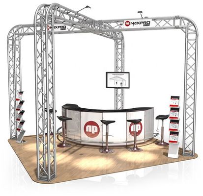 Circle Aluminum Square Truss Frame Truss Structure Lighting Truss