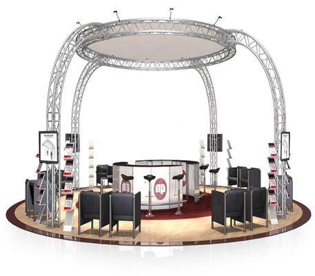 Circle Aluminum Square Truss Frame Truss Structure Lighting Truss