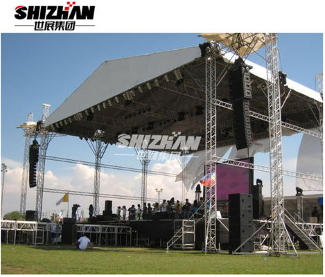Aluminum Alloy Stage Light Truss System Design Flat Lighting Trusses
