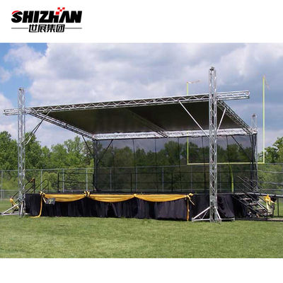 Adjustable Aluminum Outdoor Stage Lighting Truss Structure 350*350mm