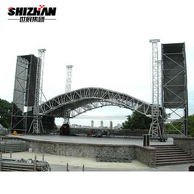 Adjustable Aluminum Outdoor Stage Lighting Truss Structure 350*350mm