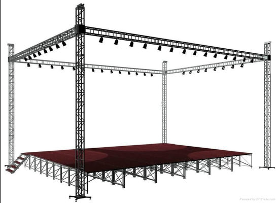 Anti Slip Plywood Aluminium Staging Platform Of Concert Equipment