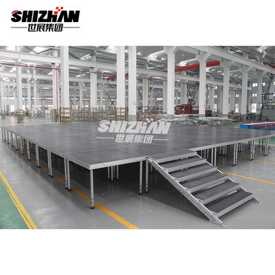 Anti Slip Plywood Aluminium Staging Platform Of Concert Equipment