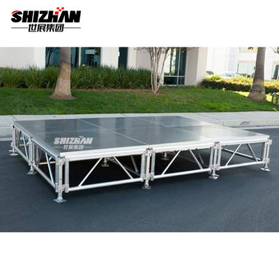 Concert Outdoor 18mm Plywood Modular Mobile Wedding DJ Platform Stage