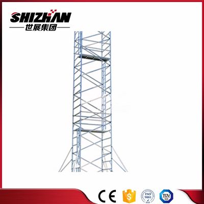 Cuplock Aluminium Mobile Scaffold  H Frame Ladder Scaffolding System