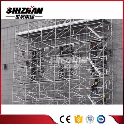 Cuplock Aluminium Mobile Scaffold  H Frame Ladder Scaffolding System