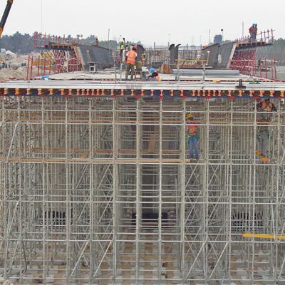 Building Working Platform Layer lightweight Portable Aluminium Scaffolding tower Ringlock