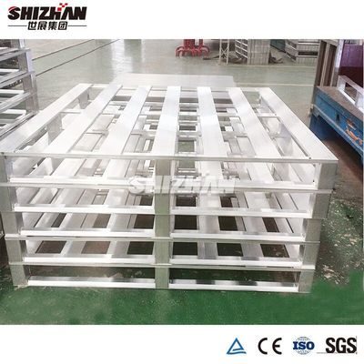 Warehouse Storage Racking System Heavy Duty Metal Pallets