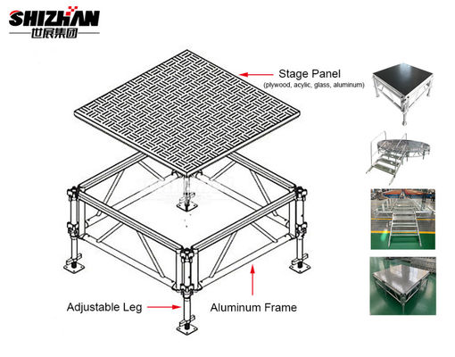Non-Slip Surface Stage Light Truss for Safe and Secure Performances