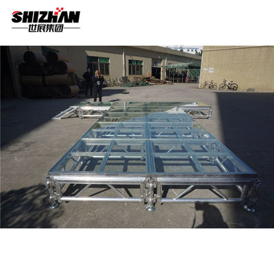 1.22*1.22m Acrylic Wedding Swimming Pool Transparent Stage Platform