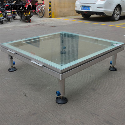 Acrylic Wedding Decor Event Transparent Swimming Pool Stage Glass Platform