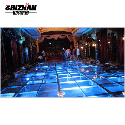 Wedding Glass Stage Ceremony Swimming Pool Floor Acrylic Transparent Mobile Stage Platform