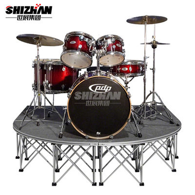 Aluminium Alloy 6061-T6 Portable Outdoor Stage Platforms For Concert Event