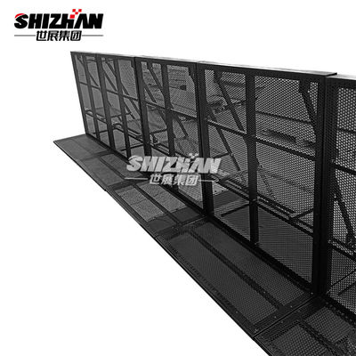 Steel Q235 Concert Mojo Crowd Control Barricade Folding