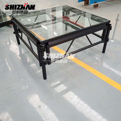Ladder Spigot Truss Wedding Platform Stage Aluminium Glass Material