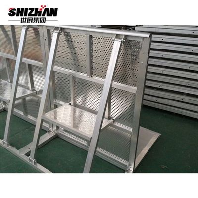 Event Aluminum Protect Concert Crowd Control Barrier Anti Slip