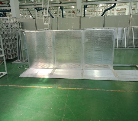 Event Aluminum Protect Concert Crowd Control Barrier Anti Slip