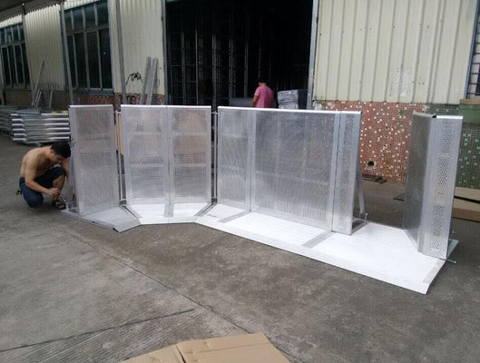 Steel Concert Stage Barricades Flood Barrier Factory Event