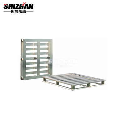 Heavy duty rack system Pallet 1200x1200 Dynamic 2 Ton Solid Support Bottom Material