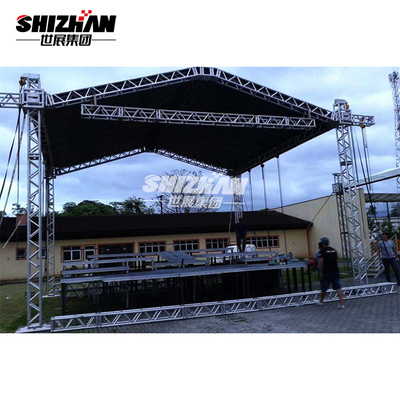 Light Spigot Square Truss Section Aluminum Spigot Truss Steel Roof Trusses